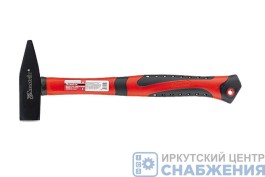 Молоток, 500г, квадратный боек, фибергласовая обрез. ручка MATRIX 10330