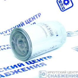 Фильтр масляный КАМАЗ ПАЗ КАВЗ ЛиАЗ DAF IVECO KOMATSU (дв.CUMMINS ISBe 185,210,300) H-174мм, Dнар.-93мм, G-М27х2-6Н (ан.LF16015, W950/26) (уп.12) DIFA 5106