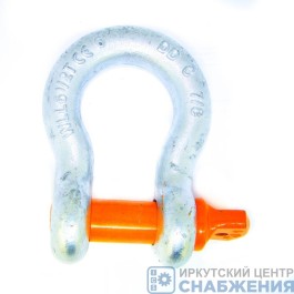 Скоба такелажная (М-25) омегообразная WLL-6.5т BS-32.5т с внутренней резьбой DDHA006C00