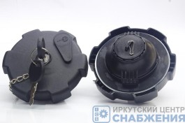 Крышка топливного бака D=80 пластик с ключом и защитой AXOR, ATEGO, IVECO, VOLVO АВТОТОРГ АТ20763