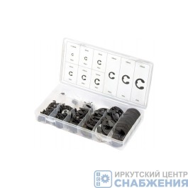 Набор стопорных колец, Ф1.5-22мм 300пр СИБРТЕХ 47601