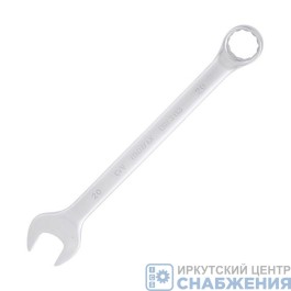 Ключ комбинированный 20мм CrV матовый хром MATRIX 15116