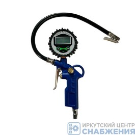Пистолет для подкачки шин 16 Атм с манометром цифровым JT25-07