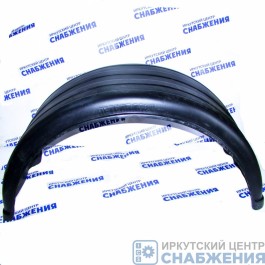 Крыло заднее односкатное К-450 R-650мм 450х1920мм МАЗ КАМАЗ прицепы полуприцепы ПЕТРОПЛАСТ PPL-60503114