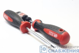 Отвертка SL6.5х100мм Profi двухкомпонентная ручка MATRIX 11820