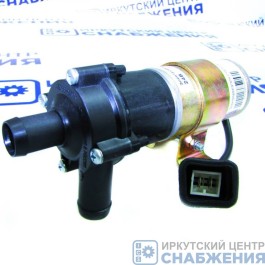 Электродвигатель отопителя с доп.насосом Ф-18мм, 24Вт КРАЗ, МАЗ, КАМАЗ с двумя проводами СБ.2415