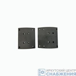 Накладка тормозная SHAANXI SHACMAN F3000 задняя верхние/нижние DZ9112340062/3Q