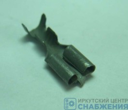 Контакт гнездовой 6.3мм без провода луженый (уп.100) 12000163