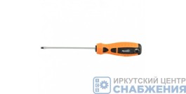 Отвертка PH1.0х100мм Point CrV двухкомп.рукоятка Sparta 11775