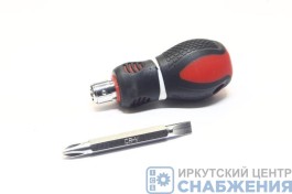 Отвертка комбинированная SL6.0 х PH2 L-38мм, CrMo MATRIX 11581