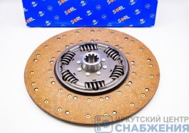 Диск сцепления ведомый КАМАЗ КПП ZF MFZ-430 SORL 16118000205 (ан.1878000205)