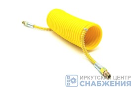 Шланг п/прицепа спиральн.воздушн.М16 L=7,5м (двухслойный, желтый) SORL 37300510020 (ан.5410-5009052)