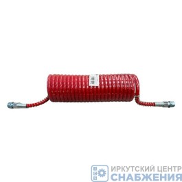 Шланг п/прицепа спиральн.воздушн.М22 L=7,5м (двухслойный, красный) SORL 37300510030 (ан.5410-5009052)