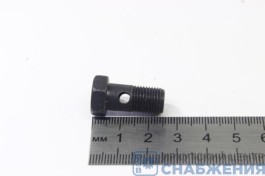 Штуцер М10х1.0х22 топливной трубки с 1 отверстием МАЗ (уп.5) 26000077