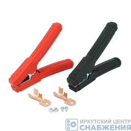 Клемма (крокодил) 190х130мм 1000А 12-24V (к-т 2шт) АВТОТОРГ АТ38638