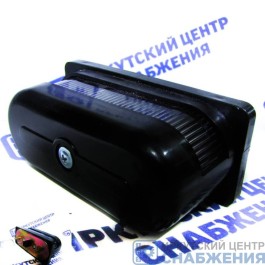 Фонарь освещения номерного знака, пластик черный без лампы ТехАвтоСвет ФП131-00