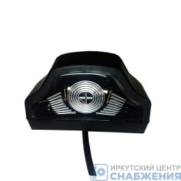 Фонарь освещения номерного знака, 12-24В черный LED ТЕХАВТОСВЕТ ПН2-0101LED