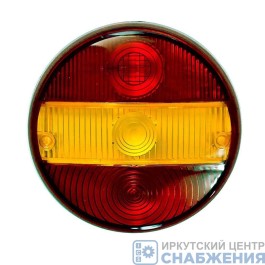 Рассеиватель заднего фонаря, КРУГЛЫЙ U0021.3716-10 ТехАвтоСвет