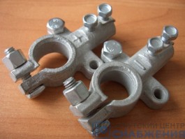 Клемма АКБ ЕВРО№1 луженая (к-т 2шт) 12000401