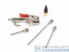 Пистолет продувочный, в комплекте с насадками 4шт MATRIX 57338