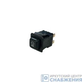 Выключатель заднего противотуманного фонаря 24В КНОПКА УРАЛ АВАР 3842.3710-11.04М