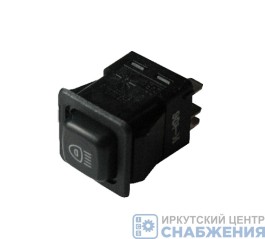 Выключатель дополнительных фар КАМАЗ КНОПКА АВАР 86.3710-02.06
