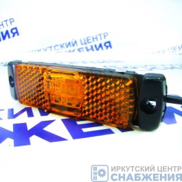 Фонарь маркерный 24В желтый универсальный ТехАвтоСвет 80-00