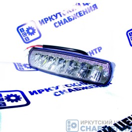 Фара противотуманная OFF-Road 6диодов 18W узкая, рассеиваемый свет, 160*45*71 SD-3330
