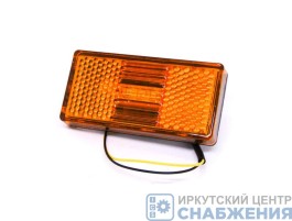 Фонарь маркерный 24В желтый универсальный LED нов.обр. ТехАвтоСвет 51-00
