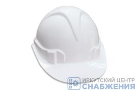 Каска защитная из ударопрочной пластмассы белая модель Европа СИБРТЕХ 89114