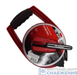 Рулетка геодезическая, 50мх12.5мм, лента метал. закрытый корпус MATRIX 31226