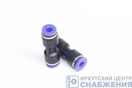 Фитинг прямой, 5х5 мм, пластик АТ10331/PUC5