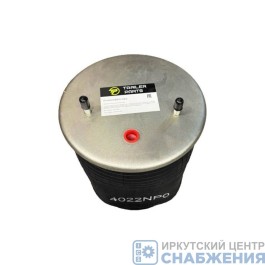 Пневморессора 4022NP05 со стаканом пластик 2шп-М12+1отв. М22 под возд. SAF TRAILERPARTS 4022NP02