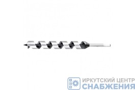 Сверло по дереву М12х460 мм шнековое, 6-гранный хвостовик  MATRIX 70120