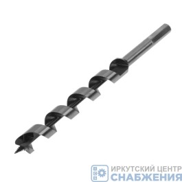Сверло по дереву М18х230 мм шнековое, 6-гранный хвостовик MATRIX 70107