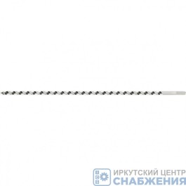 Сверло по дереву М25х600 мм шнековое, 6-гранный хвостовик MATRIX 70179