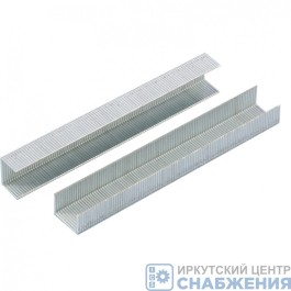 Скобы 12мм, для мебельного степлера. тип 53, 1000шт,  SPARTA 41614