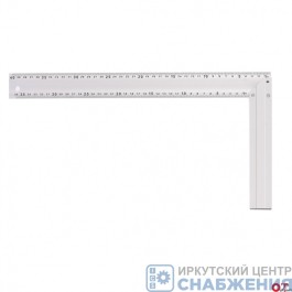 Угольник столярный 400мм алюминиевый литой MATRIX 32474