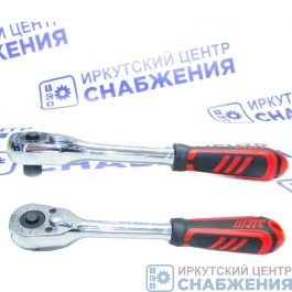 Ключ-трещотка 1/2", 36 зуб. L-257мм обрезиненная рукоятка JTC-3604B