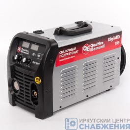 Инверторный аппарат сварки Digi-MIG 195  220В  190А  ПВ 30%  d-0.6-1.0мм EURO-раз QUATTRO ELEMENTI 772-609
