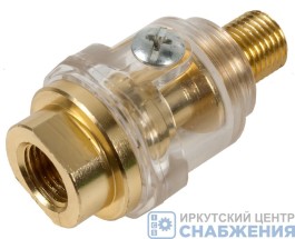 Лубрикатор MF-1B соединение папа 1/4"- мама 1/4" EURO QUATTRO ELEMENTI 771-039