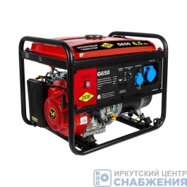 Генератор бензиновый 6.0/6.5кВт, 25.0л, 81кг, двигатель 14л.с.DDE G650 QUATTRO ELEMENTI 917-422