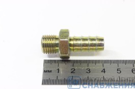 Штуцер М14х1.5 шланг 10мм НР (уп.5) СШН10М14