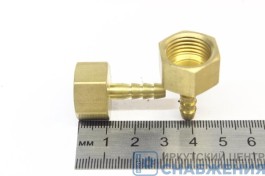 Штуцер М16х1.5 шланг 6мм ВР (уп.5) СШВ6М16