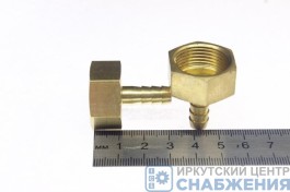 Штуцер М22х1.5 шланг 8мм ВР СШВ8М22