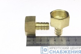 Штуцер М22х1.5 шланг 12мм ВР СШВ12М22 (уп.5)