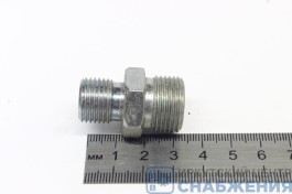 Штуцер М16х1.5-20х1.5 короткий (уп.10) ШШ1620