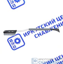 Щетка-сметка для снега со скребком, 925мм 55300