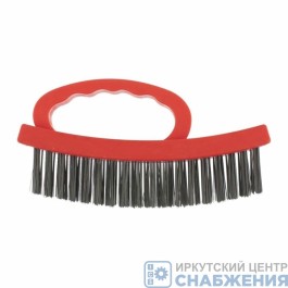 Щетка 4-рядная плоская с пластмассовой ручкой, MATRIX 74818