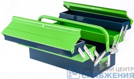 Ящик для инструмента, 430х200х200мм, пять секций, металлический СИБРТЕХ 90751